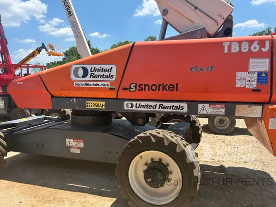 2019 Snorkel TB86J Boom Lift