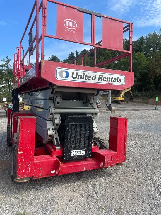 2017 MEC 6092RT Rough Terrain Scissor Lift