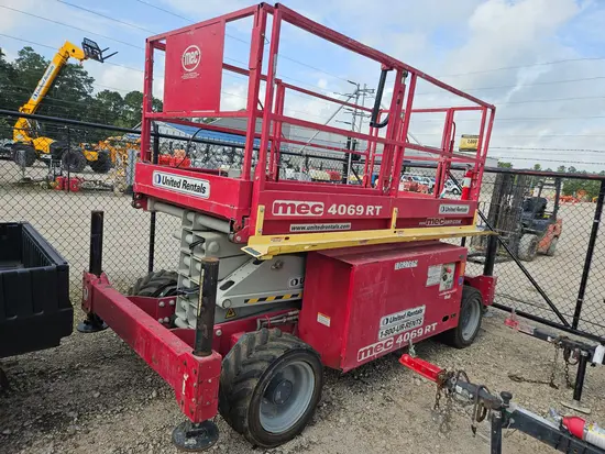 2017 MEC 4069RT Rough Terrain Scissor Lift