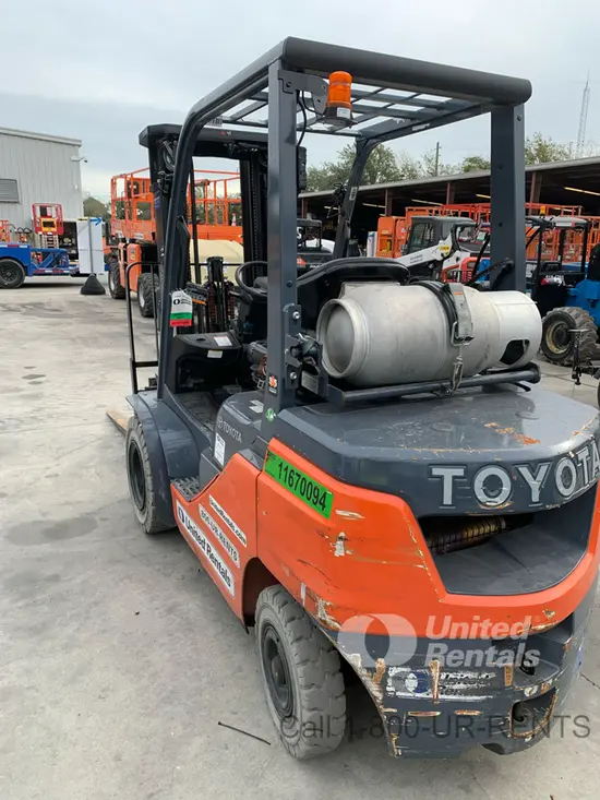 2023 Toyota 50-8FGU25 LP Warehouse Forklift