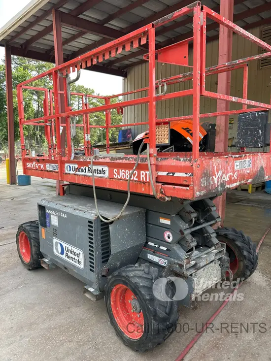 2017 Skyjack SJ6832RT Rough Terrain Scissor Lift