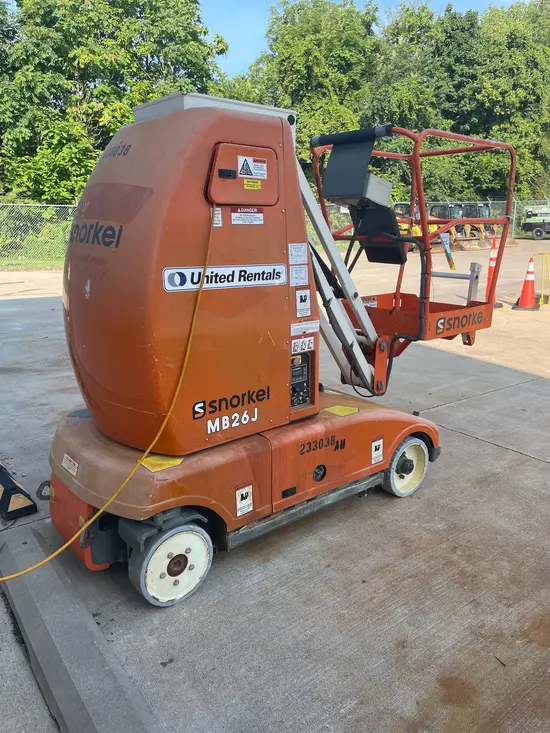 2019 Snorkel MB26J Vertical Mast Boom Lift
