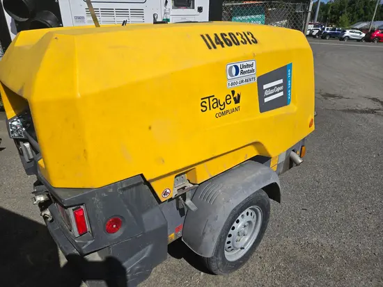 2022 Atlas Copco XAS185 CW EUS Air Compressor