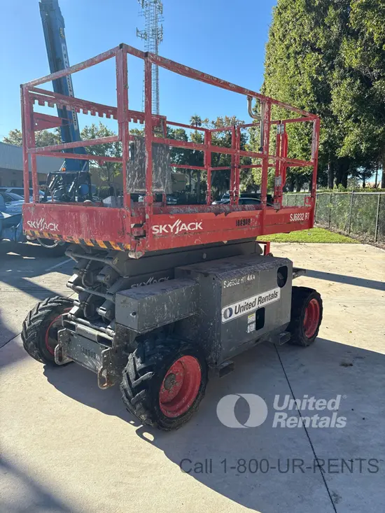 2017 Skyjack SJ6832RT Rough Terrain Scissor Lift