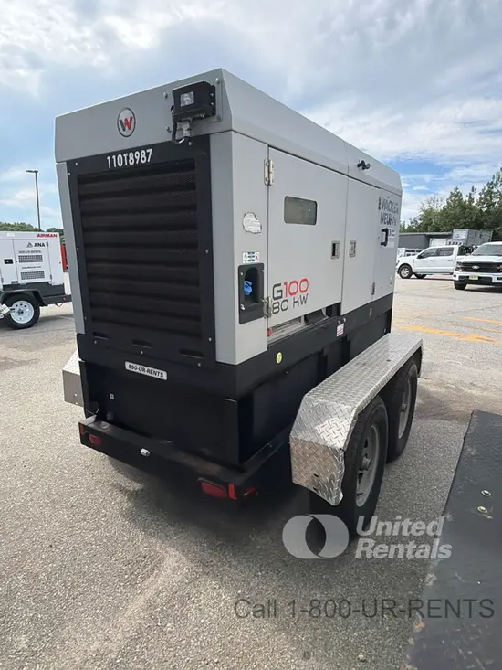 2019 Wacker Neuson G100 T4F Diesel Generator