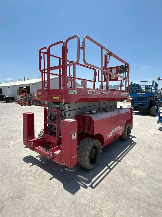 2019 MEC 4069RT Rough Terrain Scissor Lift