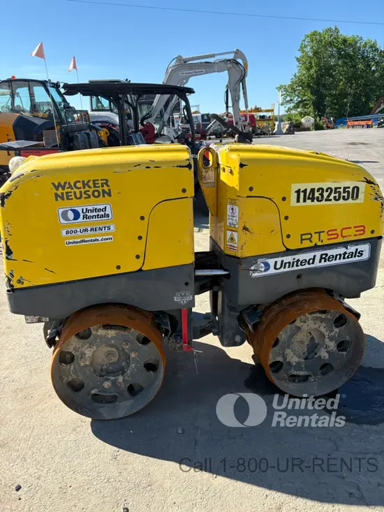 2022 Wacker Neuson RTLX-SC3 Double Drum Roller