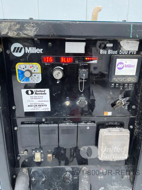 2021 Miller Welders BIG BLUE 500 PR Welder