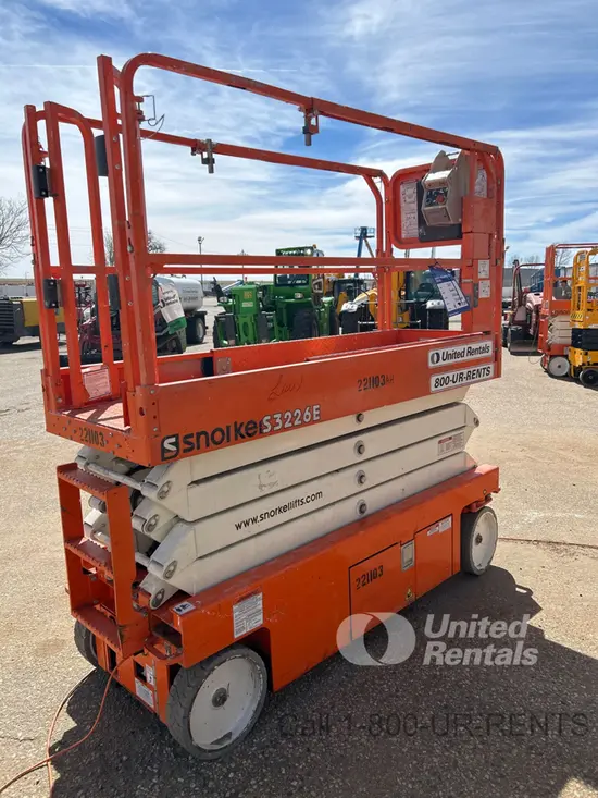 2019 Snorkel S3226E Scissor Lift