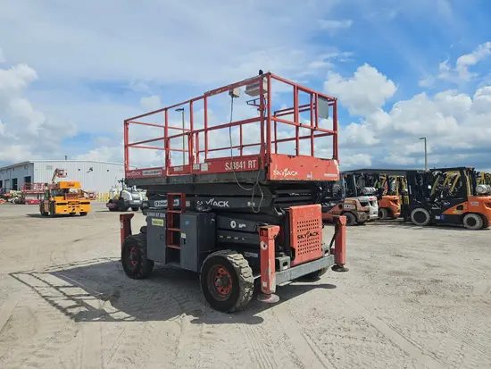 2014 Skyjack SJ8841RT Rough Terrain Scissor Lift