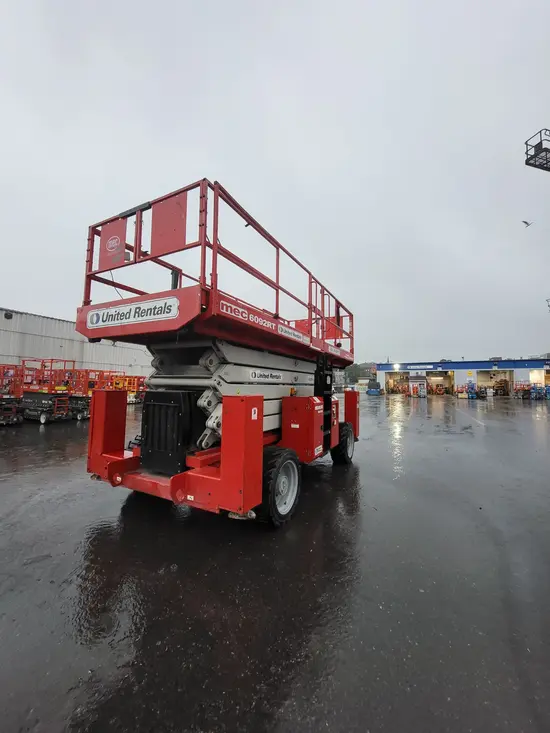 2018 MEC 6092RT Rough Terrain Scissor Lift