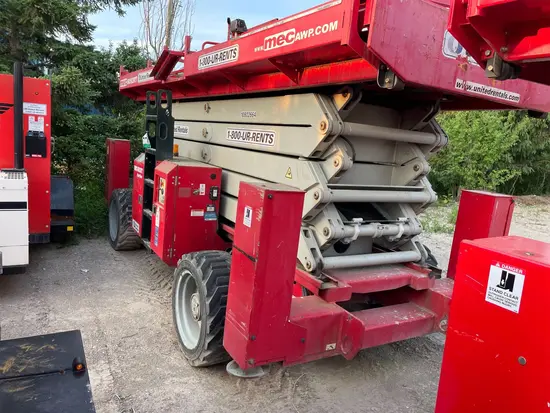 2018 MEC 6092RT Rough Terrain Scissor Lift