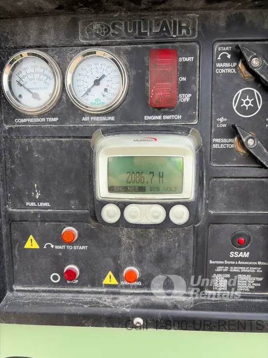 2019 Sullair 375H DPQ-JD3 Air Compressor