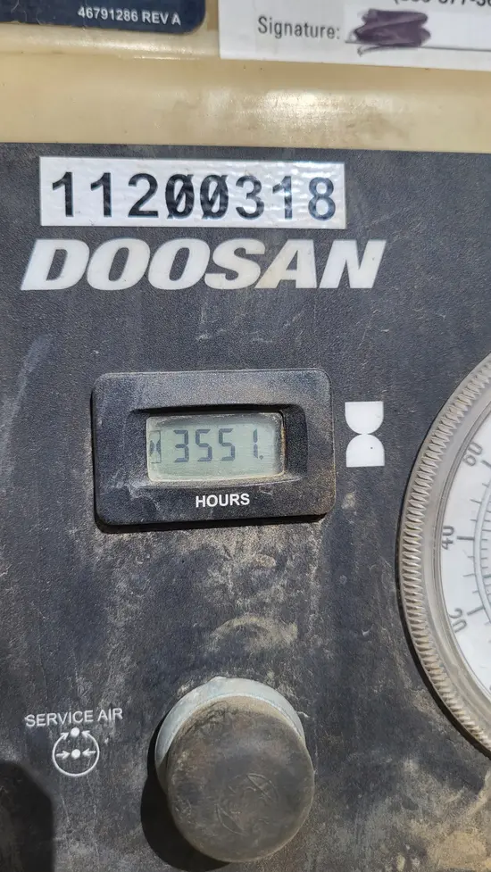 2021 Doosan C185WDO-T4F Air Compressor