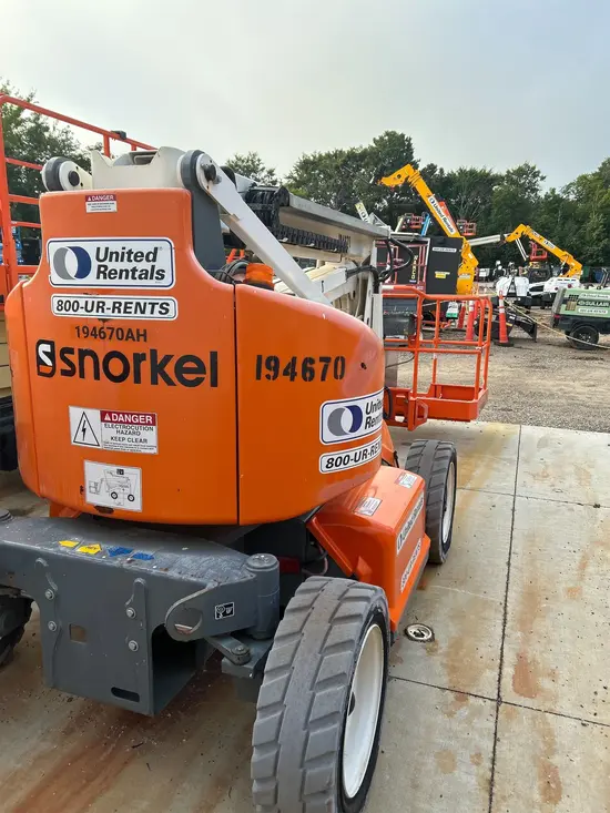 2017 Snorkel A46JE Articulating Boom Lift