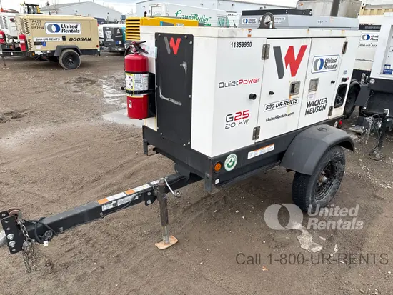 2022 Wacker Neuson G25 T4F Diesel Generator
