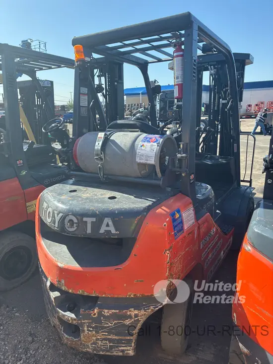 2019 Toyota 8FGU25 Warehouse Forklift