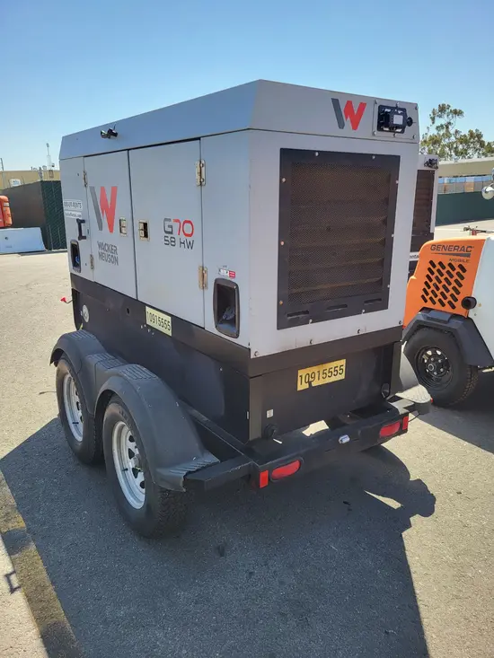 2019 Wacker Neuson G70 T4F Diesel Generator
