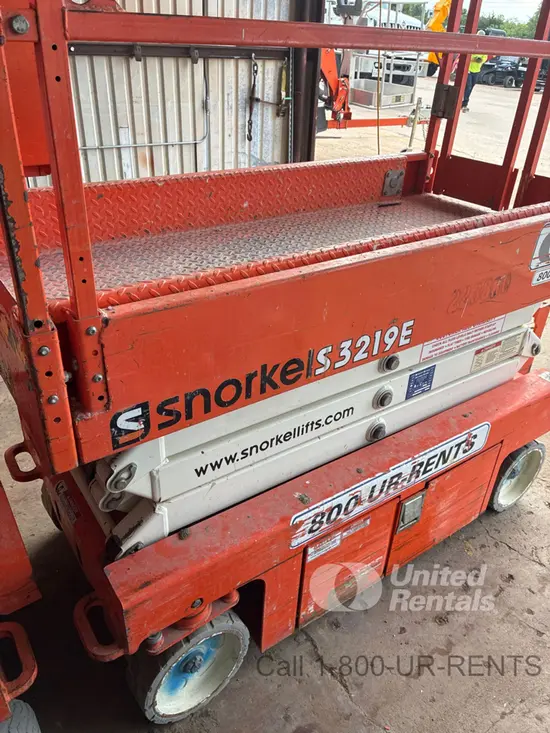 2019 Snorkel S3219E Scissor Lift