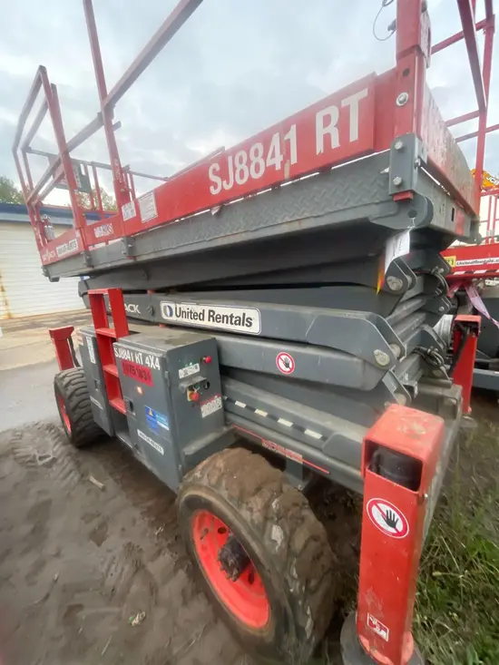 2018 Skyjack SJ8841RT Rough Terrain Scissor Lift