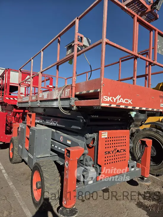 2019 Skyjack SJ8841RT Rough Terrain Scissor Lift
