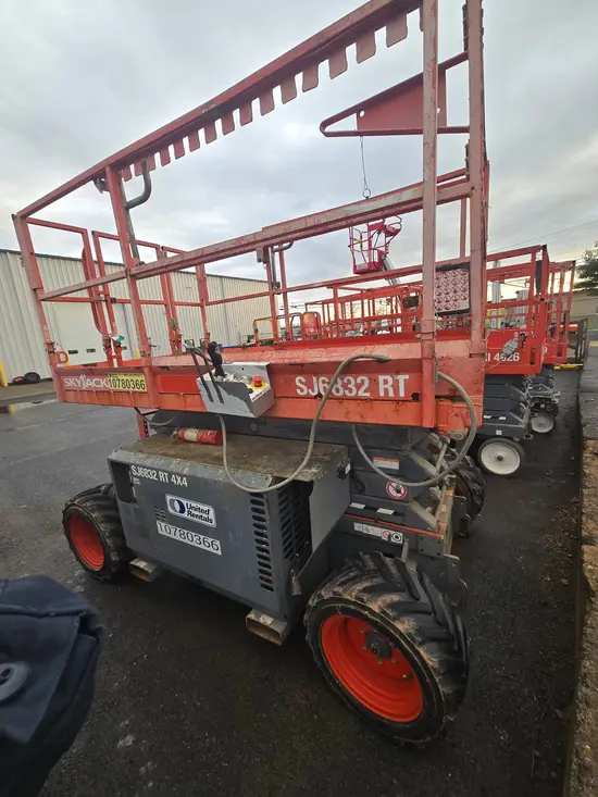 2018 Skyjack SJ6832RT Rough Terrain Scissor Lift
