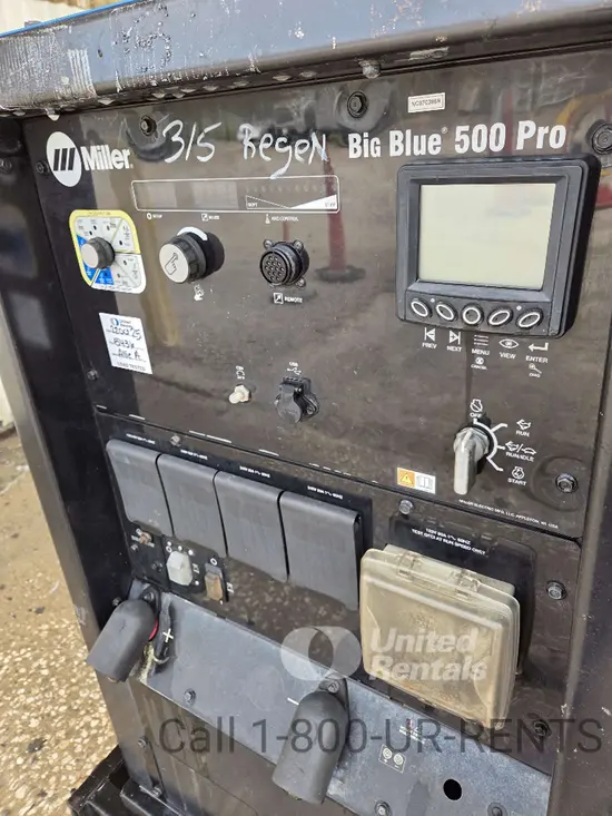 2022 Miller Welders BIG BLUE 500PRO Welder