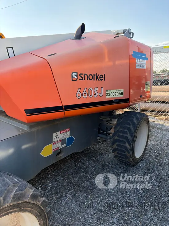 2019 Snorkel 660SJ Boom Lift