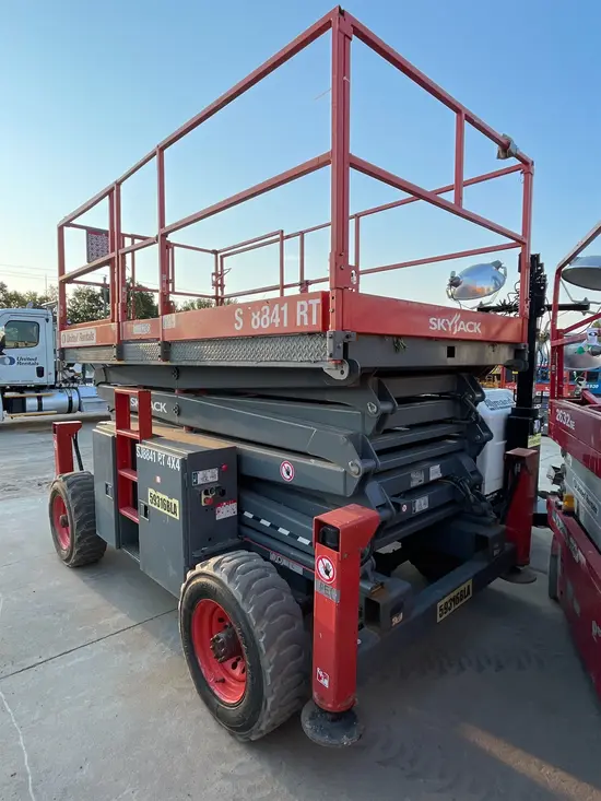 2018 Skyjack SJ8841RT Rough Terrain Scissor Lift