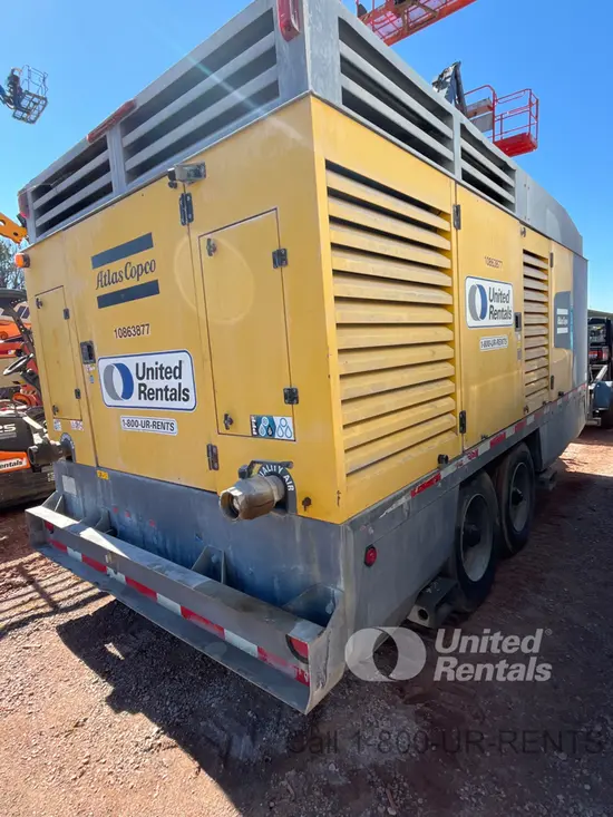 2018 Atlas Copco XAS1800 JD7 T4F Air Compressor