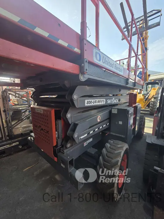 2017 Skyjack SJ8841RT Rough Terrain Scissor Lift