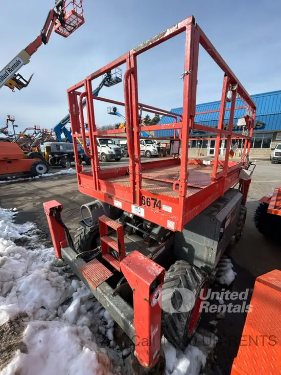 2018 Skyjack SJ6826RT Rough Terrain Scissor Lift
