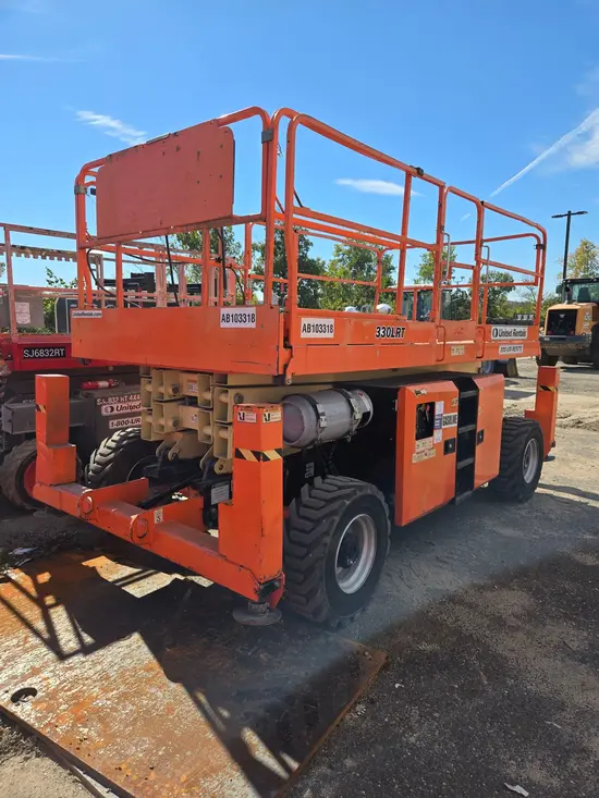 2018 JLG 330LRT Rough Terrain Scissor Lift