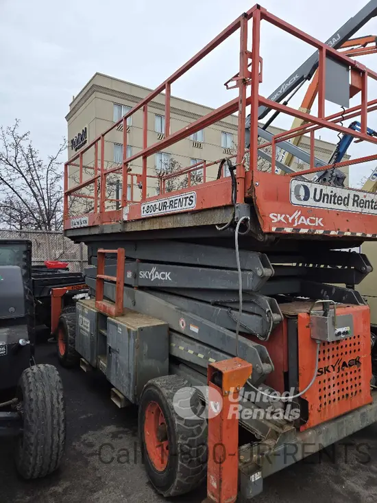 2016 Skyjack SJ9250RT Rough Terrain Scissor Lift