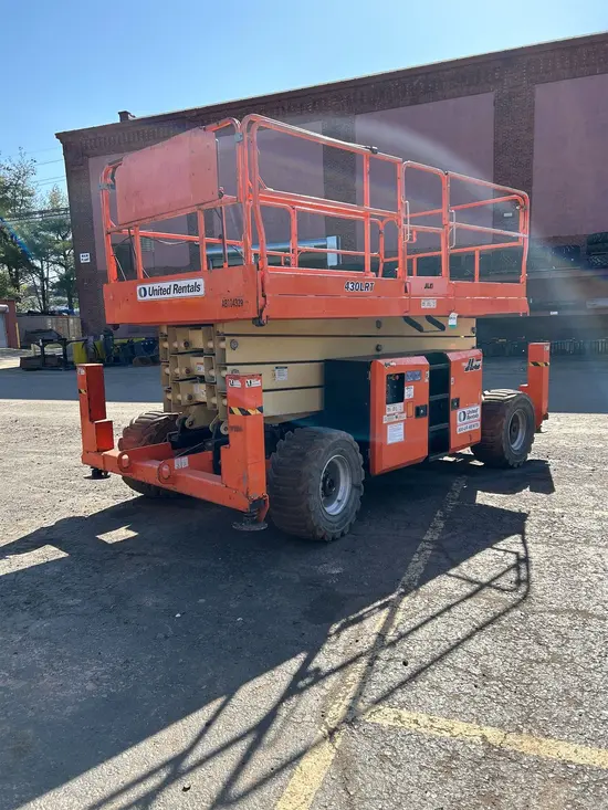 2017 JLG 430LRT Rough Terrain Scissor Lift