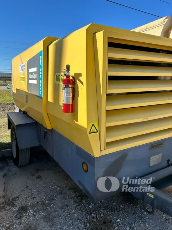 2019 Atlas Copco XATS750JD T4F Air Compressor