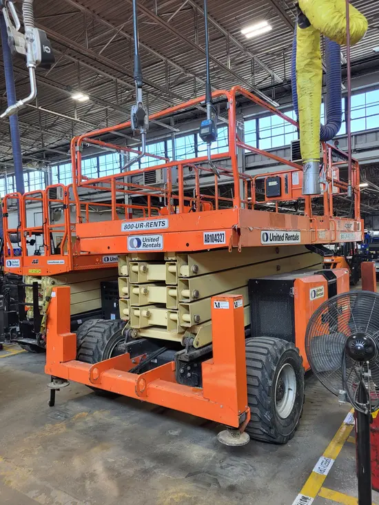 2017 JLG 430LRT Rough Terrain Scissor Lift