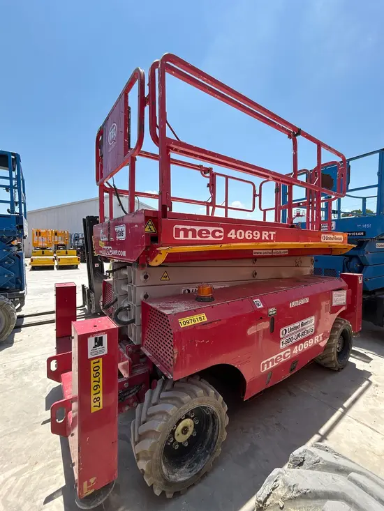 2019 MEC 4069RT Rough Terrain Scissor Lift