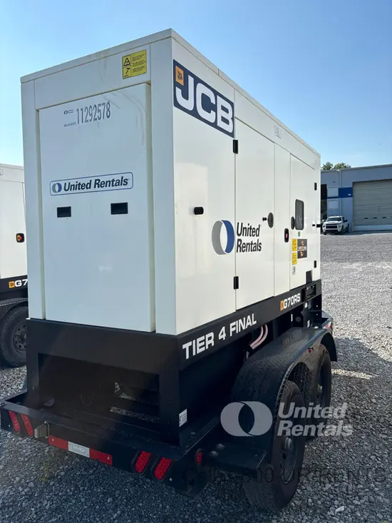 2021 JCB G70RS T4F Diesel Generator