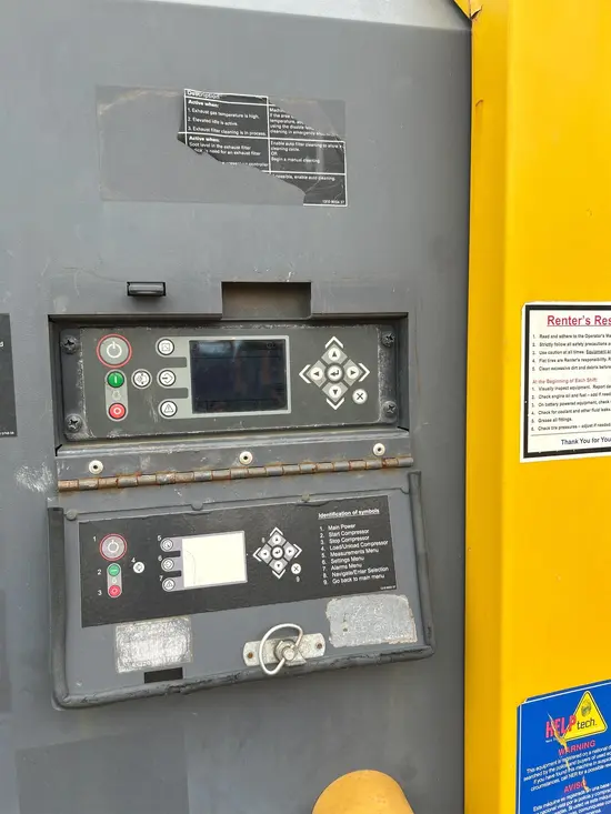 2018 Atlas Copco XATS750JD T4F Air Compressor