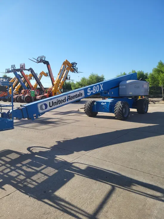 2014 Genie S-80X Boom Lift