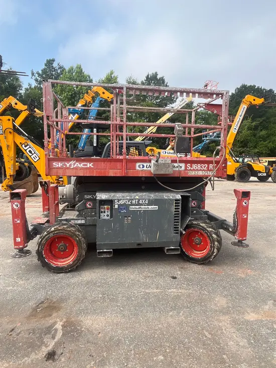 2019 Skyjack SJ6832RT Rough Terrain Scissor Lift