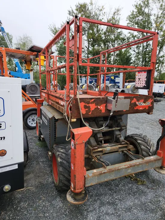 2018 Skyjack SJ6826RT Rough Terrain Scissor Lift