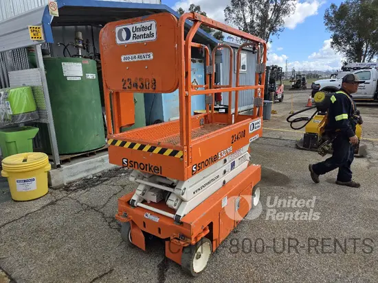 2019 Snorkel S3219E Scissor Lift
