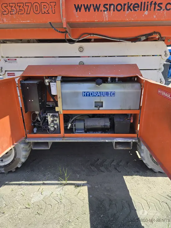 2019 Snorkel S3370RT Rough Terrain Scissor Lift