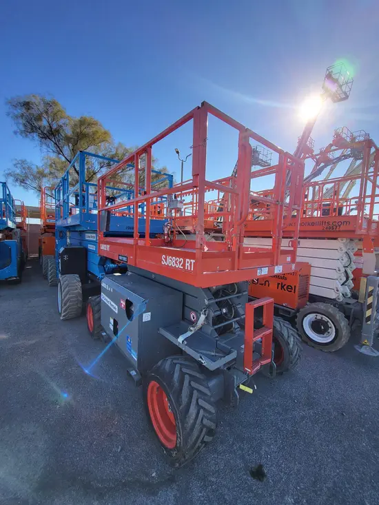 2018 Skyjack SJ6832RT Rough Terrain Scissor Lift