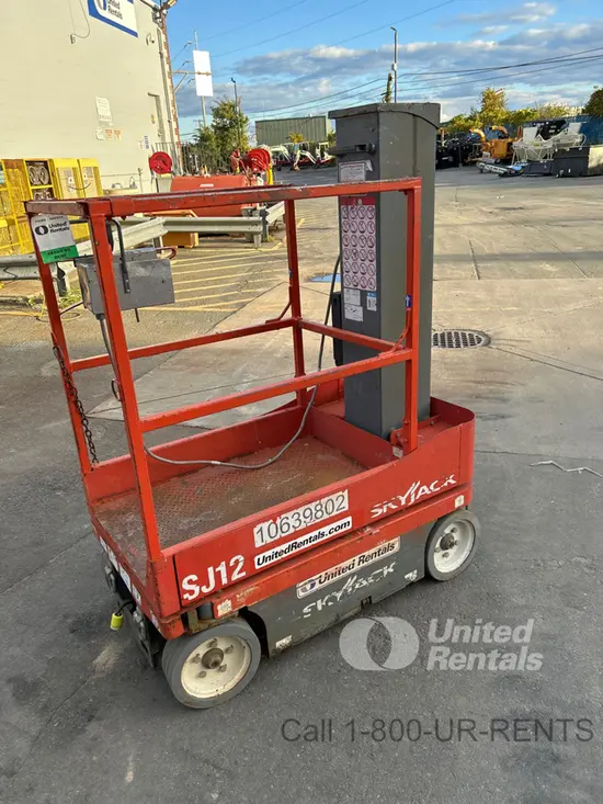 2017 Skyjack SJ12 Self-Propelled One-Person Lift