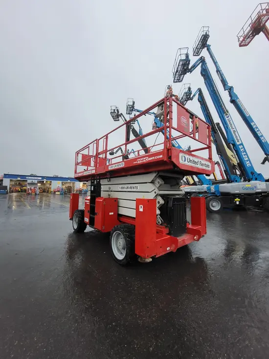 2018 MEC 6092RT Rough Terrain Scissor Lift