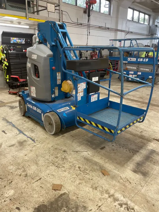2018 Genie GR-26J Vertical Mast Boom Lift
