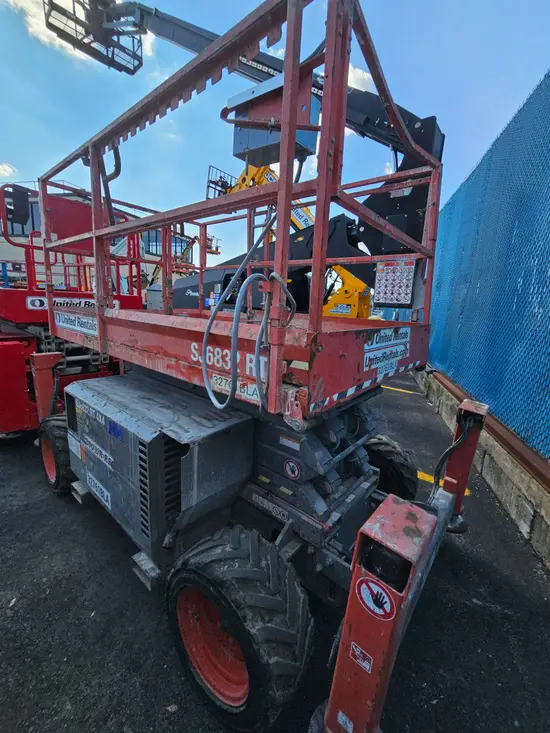 2016 Skyjack SJ6832RT Rough Terrain Scissor Lift